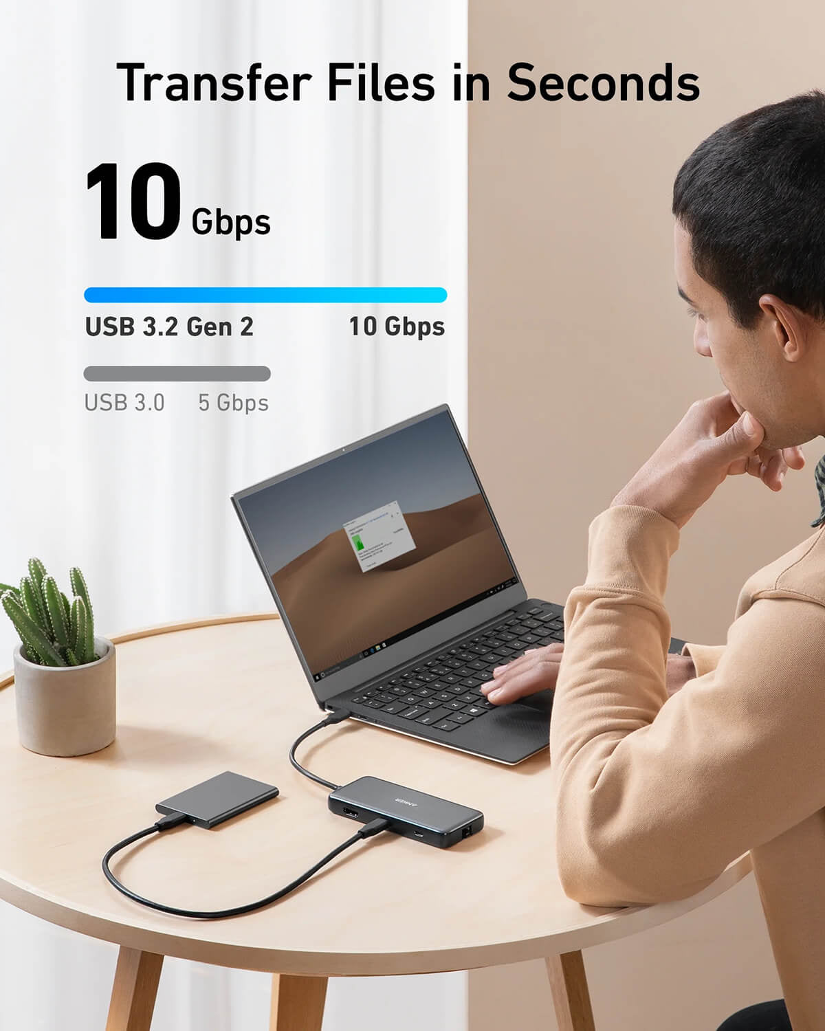 Anker 555 USB-C Hub, 8v1