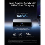 Anker Prime priklopna postaja, 14v1, Triple Display, DisplayLink