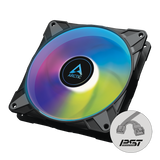 ARCTIC P14 PWM PST A-RGB 140mm 4-pin ventilator, črn