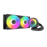 ARCTIC LIQUID FREEZER III PRO 280mm A-RGB vodno hlajenje za INTEL/AMD procesorje (črn)