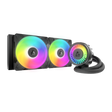 ARCTIC LIQUID FREEZER III PRO 280mm A-RGB vodno hlajenje za INTEL/AMD procesorje (črn)