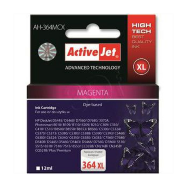 ActiveJet magenta črnilo HP CB324EE 364 XL