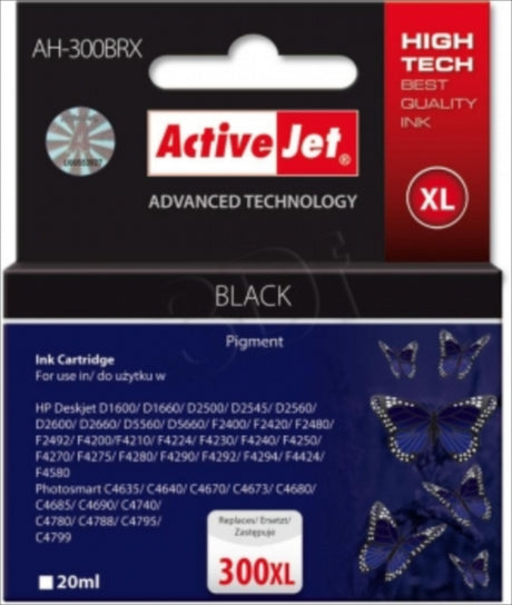 ActiveJet črno črnilo HP CC641 300XL