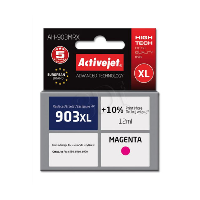 ActiveJet magenta črnilo HP 903 XL T6M07AE