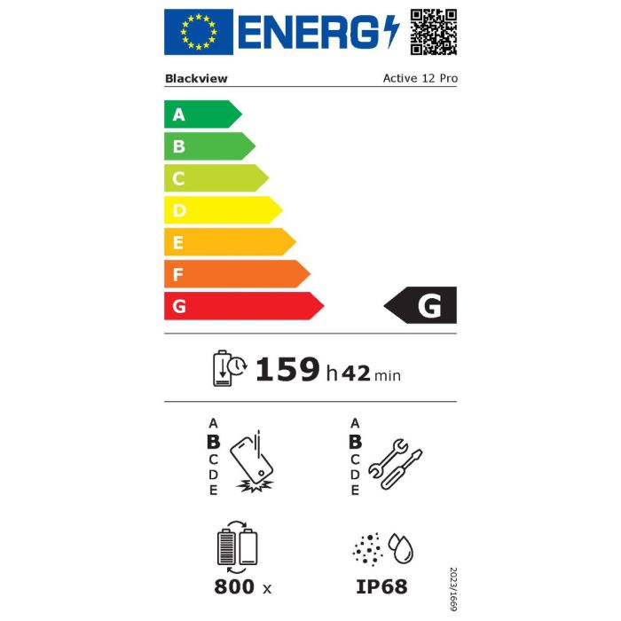 Blackview ACTIVE 12 PRO 10,92" tablični računalnik 16GB+1TB, 5G, črn