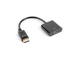 Adapter Displayport - HDMI , 15cm, Lanberg AD-0009-BK
