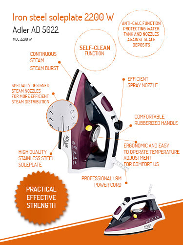 Adler likalnik AD5022 3000 W
