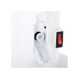 Adler keramični LCD kalorifer 2200W z vlažilcem, stolp, bel AD7730