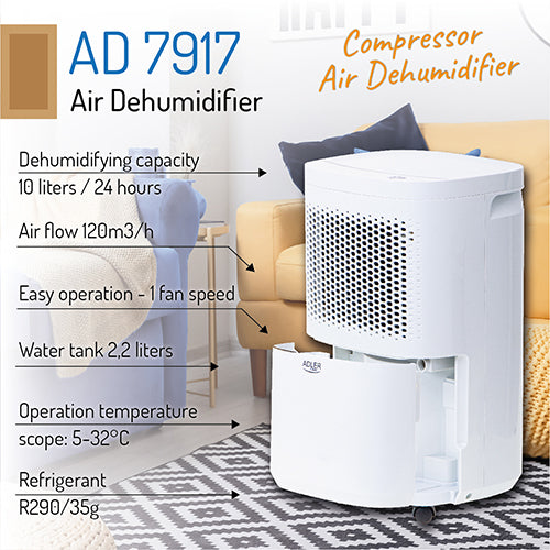 Adler razvlaževalec zraka s kompresorjem 2,2L AD7917