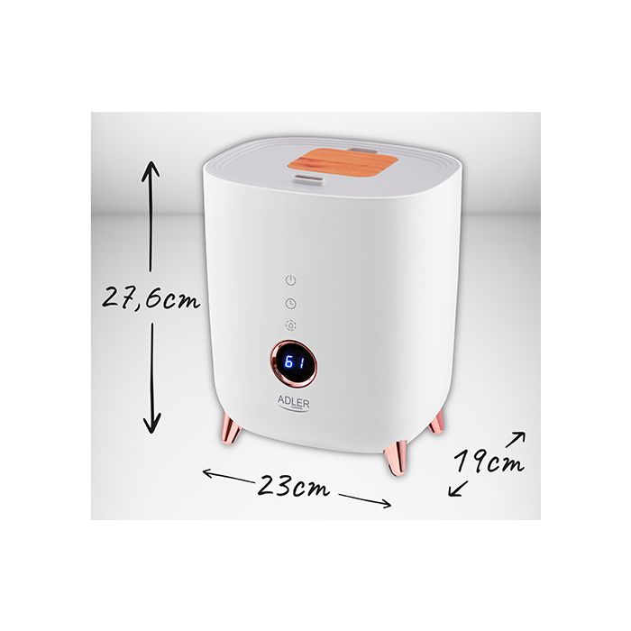Adler Ultrazvočni vlažilec zraka