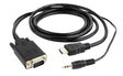 Kabelski vmesnik iz HDMI na VGA Gembird A-HDMI-VGA-03-6