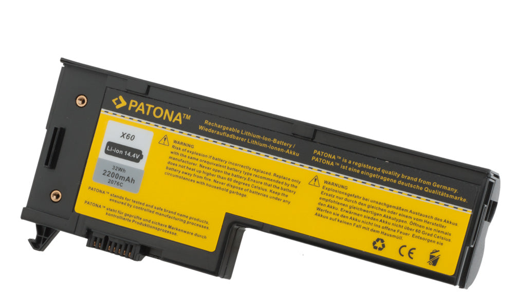 Patona baterija za IBM ThinkPad X60 X61 1707 1708 1709 2509