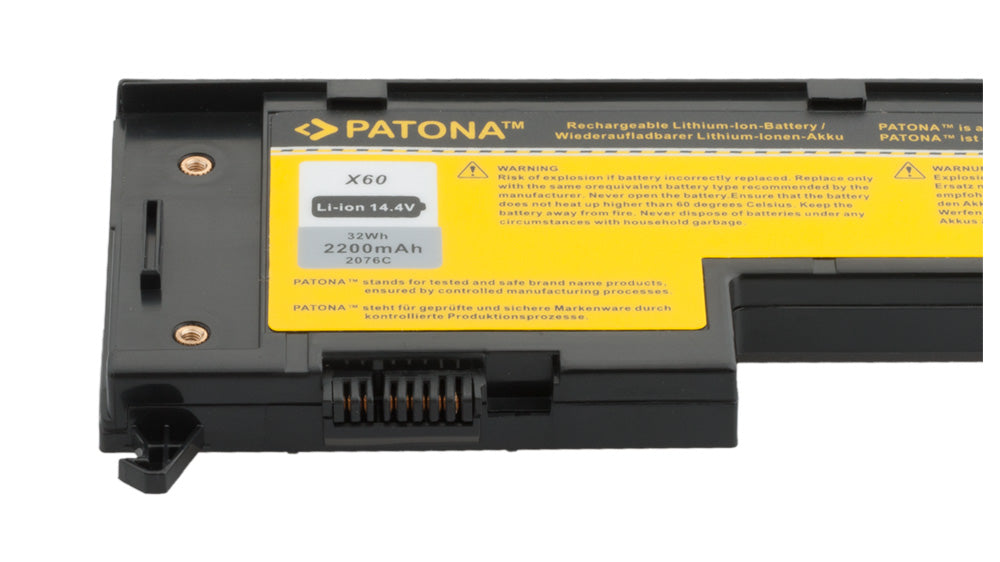 Patona baterija za IBM ThinkPad X60 X61 1707 1708 1709 2509