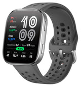 Športna ura Amazfit Bip 6 – AMOLED zaslon, GPS, siva