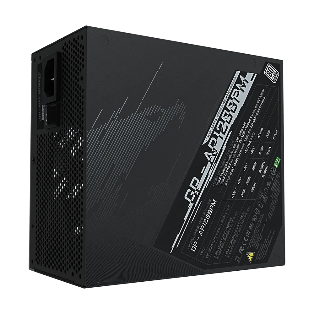 Gigabyte AORUS AP1200PM 1200W PLATINUM modularni napajalnik