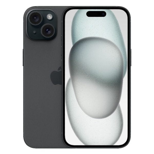 Obnovljen iPhone 15 (256GB) Razred A+, Črn