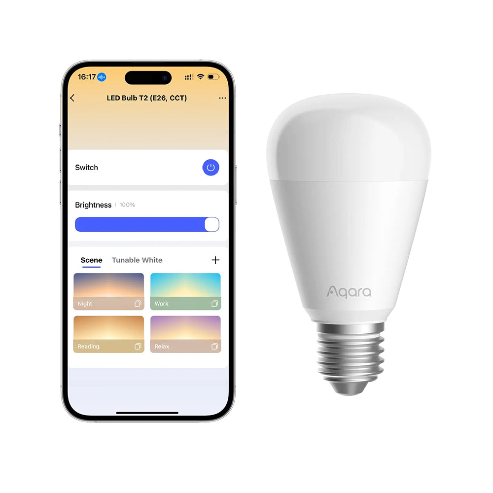 AQARA pametna LED žarnica T2, E27 CCT (LB-L02E)