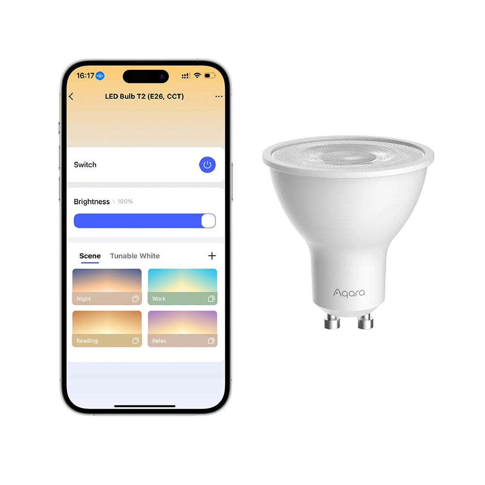 AQARA pametna LED žarnica T2, GU10 CCT (LB-L03E)