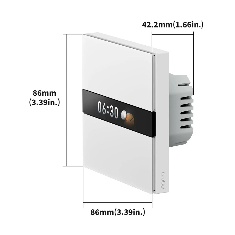 AQARA pametno stikalo s zaslonom V1 (WS-K02D)