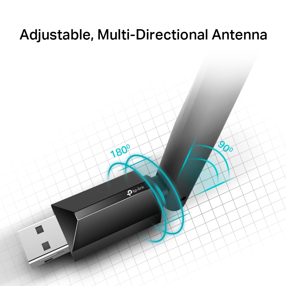 TP-LINK Archer T2U PLUS 600Mbps Dual Band brezžična USB mrežna kartica