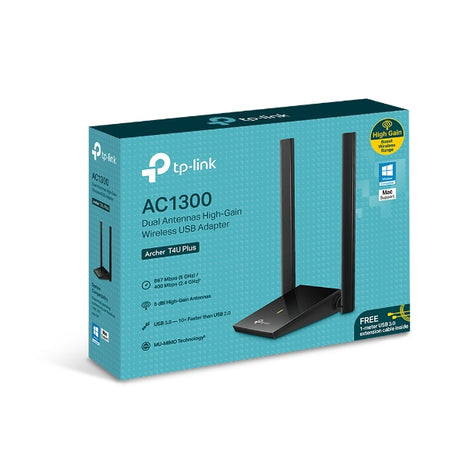 TP-LINK Archer T4U PLUS 1300Mbps Dual Band brezžična USB mrežna kartica