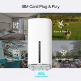 TP-LINK Archer NX200 5G AX1800 dvopasovni Wi-Fi 6 Gigabit usmerjevalnik