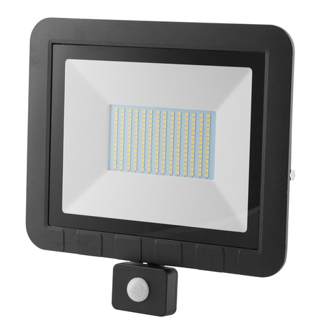 ASALITE LED reflektor 100W 4500K, 8000Lm + senzor