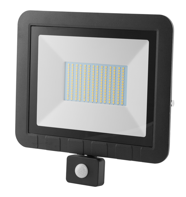 ASALITE LED reflektor 100W 4500K, 8000Lm + senzor