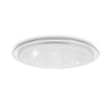Asalite LED stropna svetilka LINDA 36W 3000K 3240 lumnov okrogla učinek zvezdic/bleščic