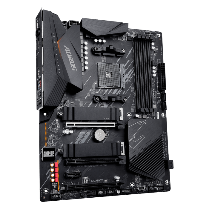 GIGABYTE B550 AORUS ELITE AX V2, DDR4, SATA3, USB3.2Gen2, DP, 2.5GbE, WIFI, AM4 ATX