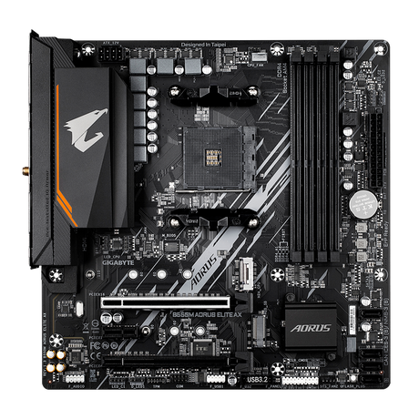GIGABYTE B550M AORUS ELITE AX, DDR4, SATA3, USB3.2Gen1, HDMI, AM4 mATX