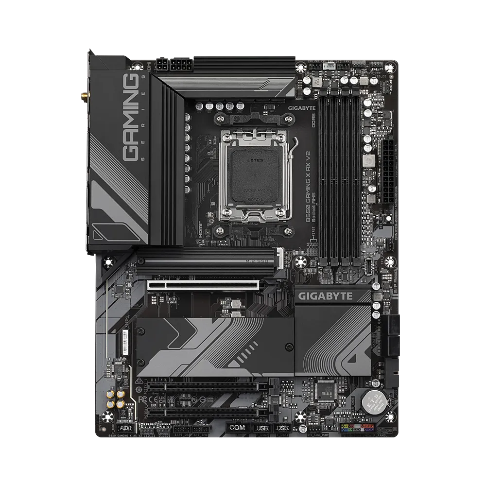 GIGABYTE B650 GAMING X AX V2, DDR5, SATA3, USB3.2Gen2x2, DP, 2.5GbE, WiFi 6E, AM5 ATX