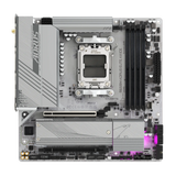 GIGABYTE B650M AORUS ELITE AX ICE, DDR5, SATA3, USB3.2Gen2x2, DP, 2.5GbE, WiFi 6E, AM5 mATX