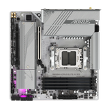 GIGABYTE B650M AORUS ELITE AX ICE, DDR5, SATA3, USB3.2Gen2x2, DP, 2.5GbE, WiFi 6E, AM5 mATX
