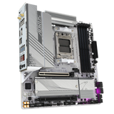 GIGABYTE B650M AORUS ELITE AX ICE, DDR5, SATA3, USB3.2Gen2x2, DP, 2.5GbE, WiFi 6E, AM5 mATX