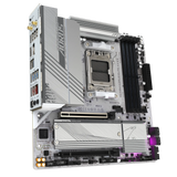 GIGABYTE B650M AORUS ELITE AX ICE, DDR5, SATA3, USB3.2Gen2x2, DP, 2.5GbE, WiFi 6E, AM5 mATX