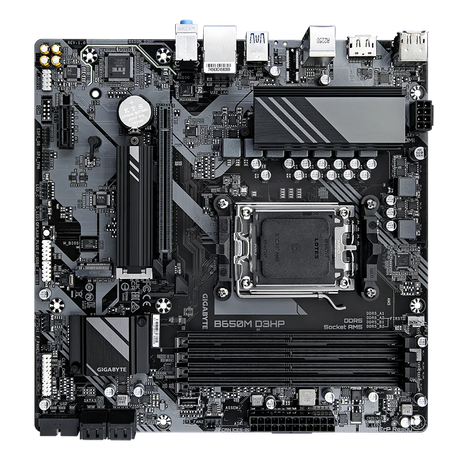 GIGABYTE B650M D3HP, DDR5, SATA3, USB3.2Gen1, DP, 2.5GbE, AM5 mATX