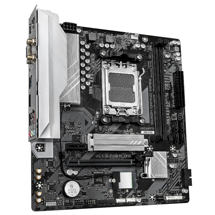GIGABYTE B650M GAMING WIFI6E, DDR5, SATA3, USB3.2Gen1, HDMI, 2.5GbE, Wi-Fi 6E, AM5 mATX