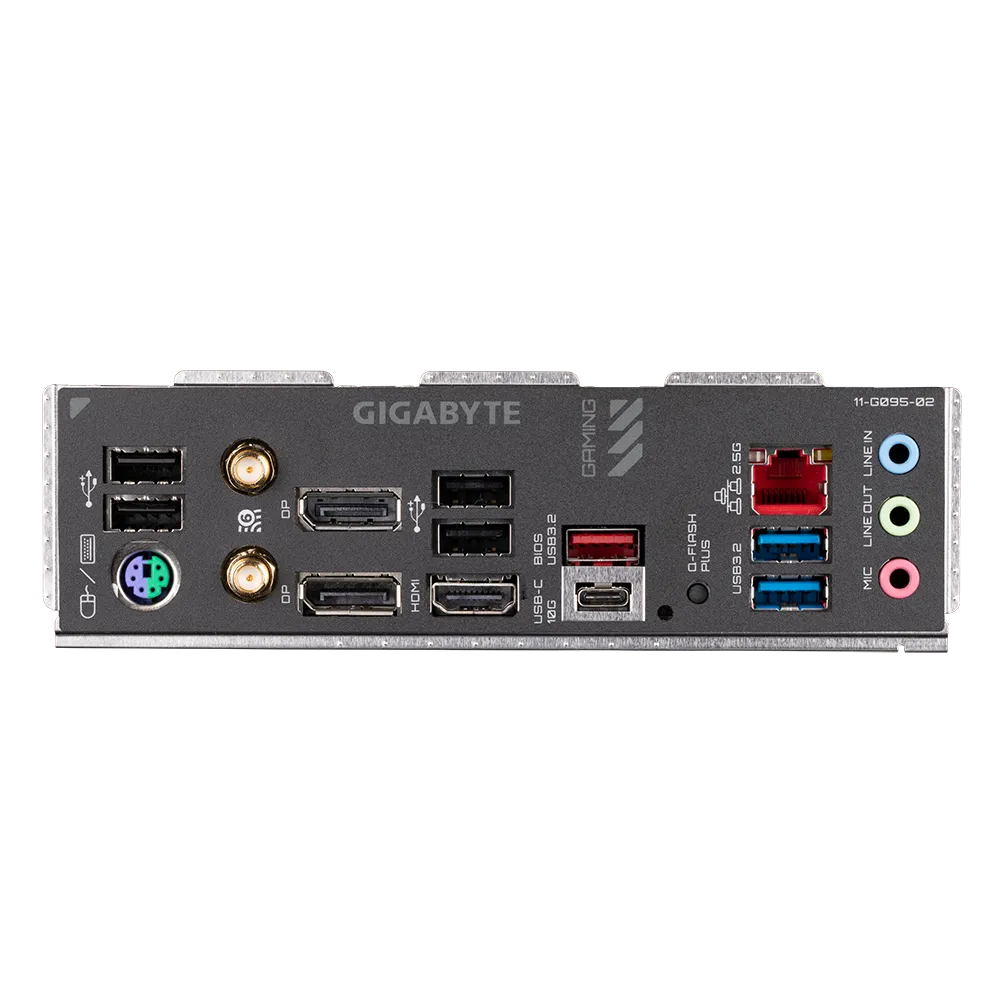 GIGABYTE B650M GAMING X AX, DDR5, SATA3, USB3.2Gen2, DP, 2.5GbE, WiFi 6E, AM5 mATX