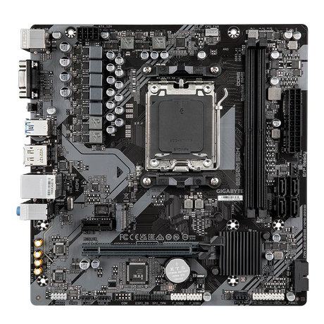 GIGABYTE B650M S2H, DDR5, SATA3, USB3.2Gen1, DP, AM5 mATX