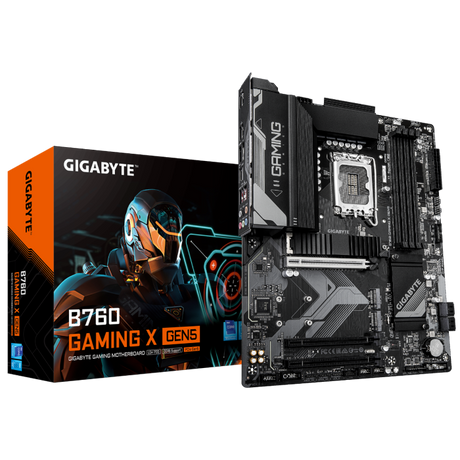 GIGABYTE B760 GAMING X GEN5, DDR5, SATA3, USB3.2Gen2, DP, LGA1700 ATX