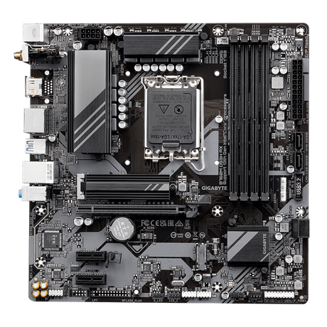 GIGABYTE B760M DS3H AX, DDR5, SATA3, USB3.2Gen2, DP, WiFi 6E, LGA1700 mATX