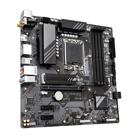 GIGABYTE B760M DS3H AX, DDR5, SATA3, USB3.2Gen2, DP, WiFi 6E, LGA1700 mATX