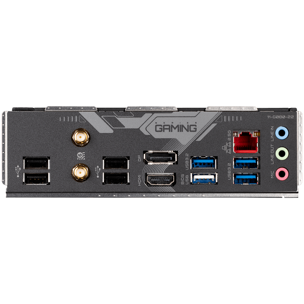 GIGABYTE B760M GAMING X AX, DDR5, SATA3, USB3.2Gen2, DP, 2.5GbE, WiFi 6E, LGA1700 mATX