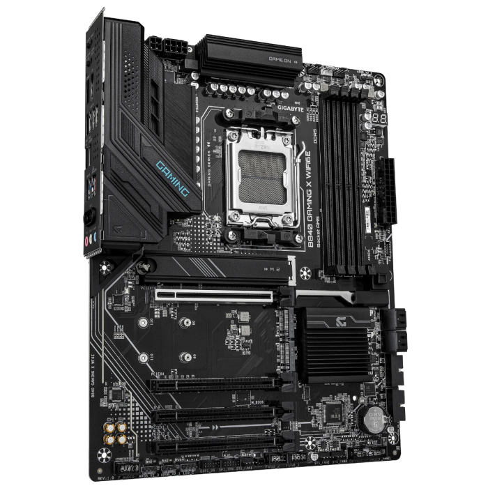 GIGABYTE B840 GAMING X WIFI6E, DDR5, SATA3, USB3.2Gen2, DP, 2.5GbE, Wi-Fi 6E, AM5 ATX
