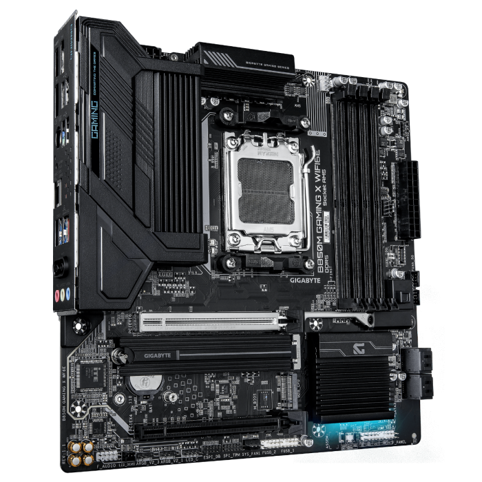 GIGABYTE B850M GAMING X WIFI6E, DDR5, SATA3, USB3.2Gen2, DP, 2.5GbE, WiFi 6E, AM5 mATX
