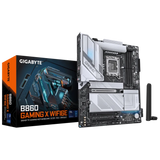 GIGABYTE B860 GAMING X WIFI6E, DDR5, SATA3, USB4, DP, WiFi 6E, LGA1851 ATX