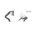 IcyBox IB-MS303-T enojni namizni nosilec za monitor do 27"
