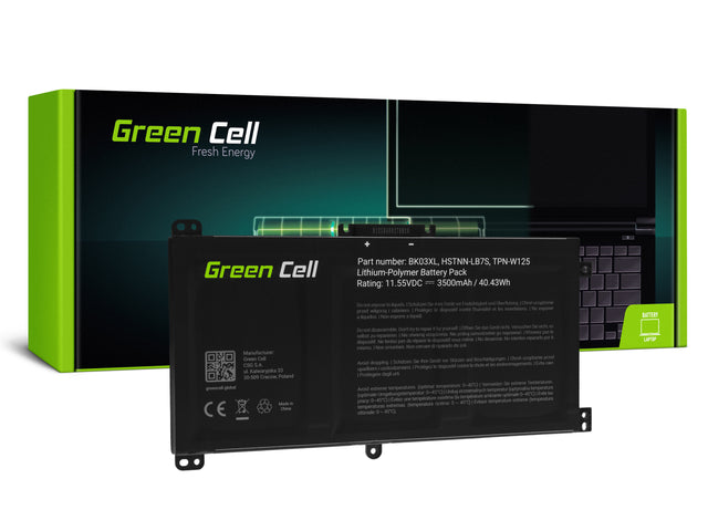 Green Cell baterija BK03XL za HP Pavilion x360 14-BA 14-BA015NW 14-BA022NW 14-BA024NW 14-BA102NW 14-BA104NW