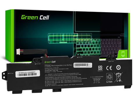 Bateria Green Cell TT03XL do HP EliteBook 755 G5 850 G5, HP ZBook 15u G5